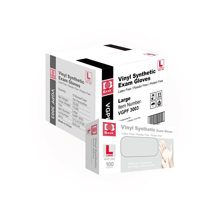 Intco Basic Vinyl Examination Gloves